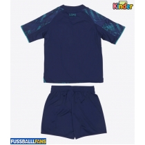 Leicester City Auswärts Trikotsatz Kinder 2025-26 Kurzarm (+ Kurze Hosen)